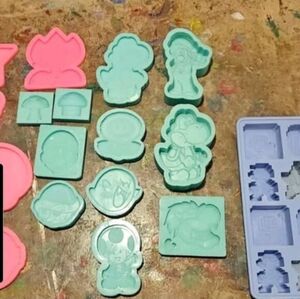 Nintendo Silicone Molds